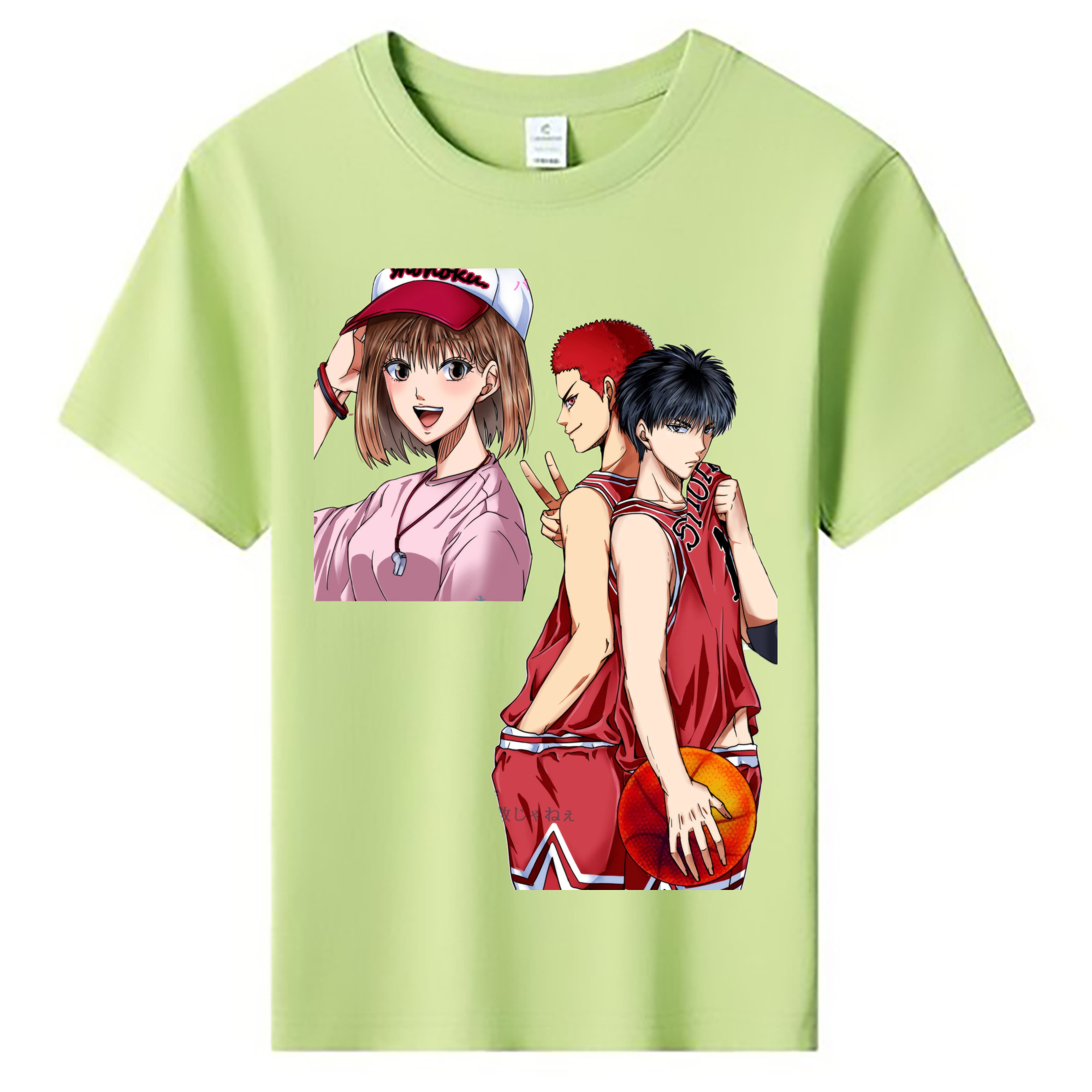 （画像用） SLAM DUNK／スラムダンク 綿100％キッズTシャツ（フロントプリント）